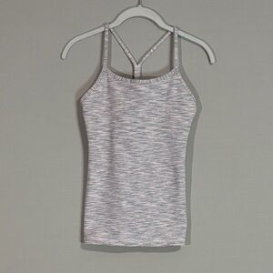 Lululemon Athletic Racerback Tank Built-In Bra Size 4 Yoga Run